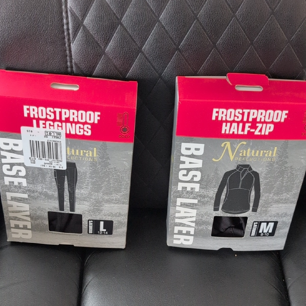 Natural Reflections Frostproof Base Layer Set - Black